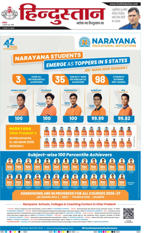 Cover of Hindustan (Bareilly)