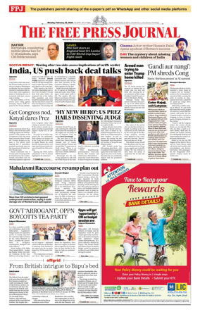 Cover of The Free Press Journal