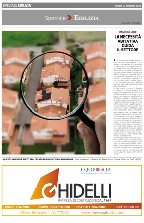Cover of Corriere della Sera (Bergamo)