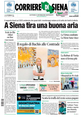 Cover of Corriere di Siena