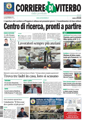 Cover of Corriere di Viterbo