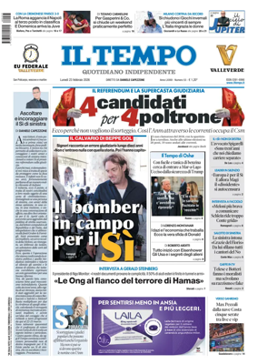 Cover of Il Tempo (Nazionale)