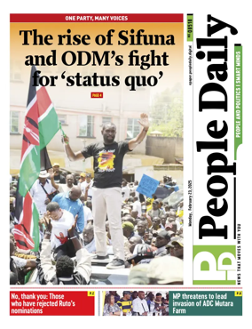 Cover of People Daily ePaper