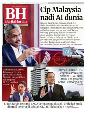 Cover of Berita Harian