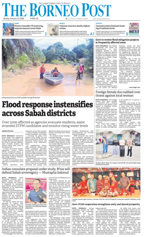 Cover of The Borneo Post (Sabah)