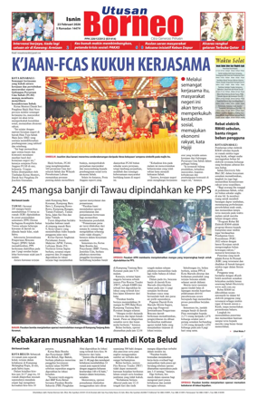 Cover of Utusan Borneo (Sabah)
