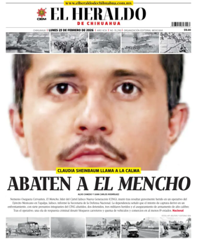 Cover of El Heraldo de Chihuahua