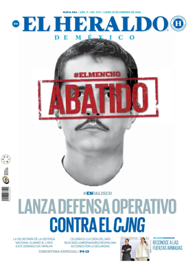 Cover of El Heraldo de Mexico