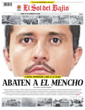 Cover of El Sol de Bajio