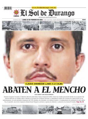Cover of El Sol de Durango
