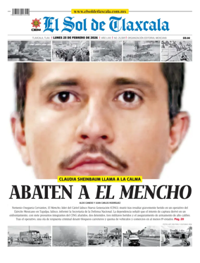 Cover of El Sol de Tlaxcala