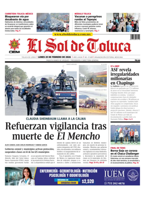 Cover of El Sol de Toluca