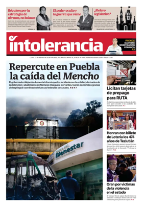 Cover of Intolerancia Diario