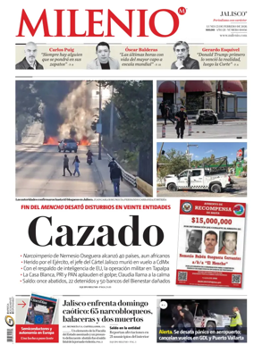 Cover of Milenio Jalisco