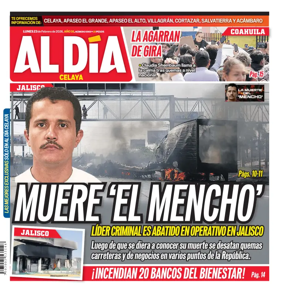 Cover of Periodico Al Dia (Celaya)