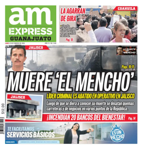 Cover of Periodico AM Express (Guanajuato)