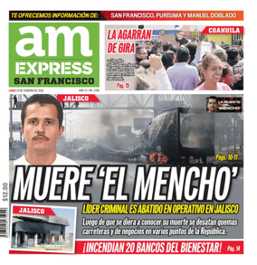 Cover of Periodico AM Express (San Francisco del Ricon)