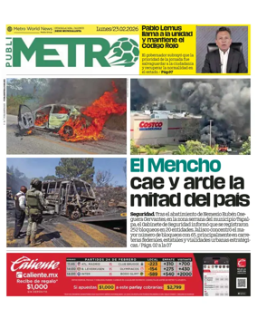 Cover of Publimetro Guadalajara