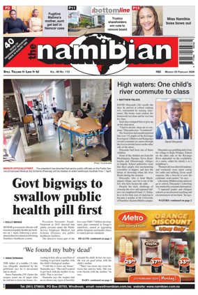Cover of The Namibian