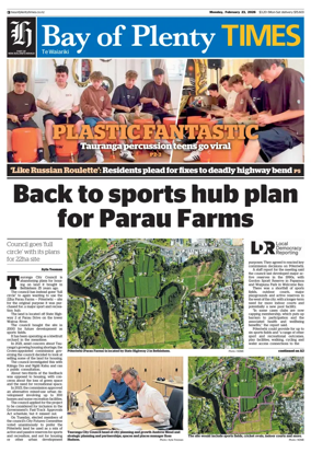 Cover of Bay of Plenty Times