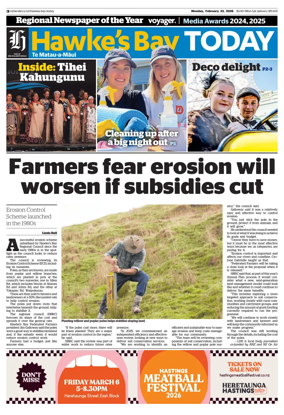 Cover of Hawke's Bay Today