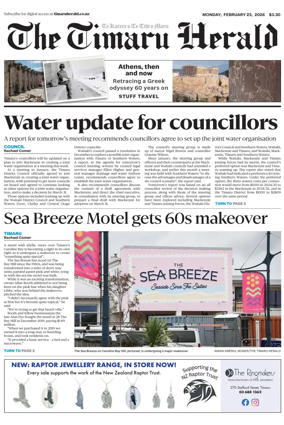 Cover of The Timaru Herald