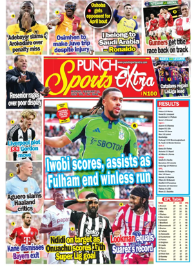Cover of Punch Sports Extra