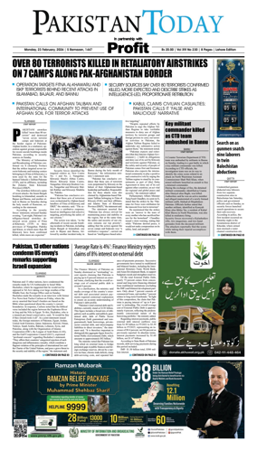 Cover of Pakistan Today (Lahore)
