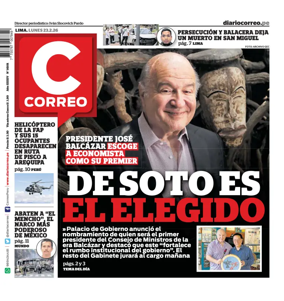 Cover of Diario Correo