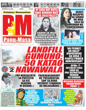 Cover of PM Pang-Masa