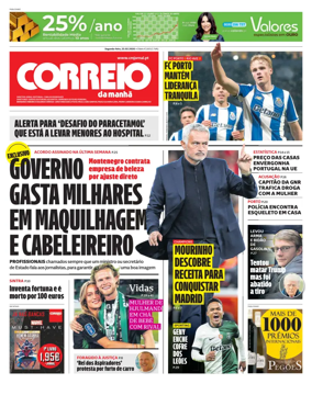 Cover of Correio da Manha