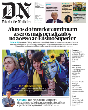 Cover of Diario de Noticias