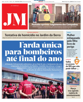 Cover of Jornal Madeira