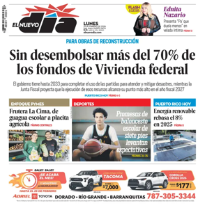 Cover of El Nuevo Dia