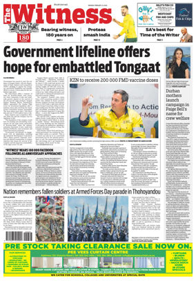 Cover of The Witness (South Africa)