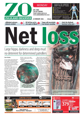 Cover of Zululand Observer - Monday