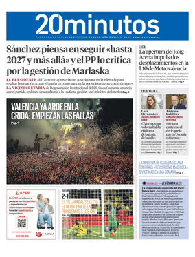 Cover of 20 Minutos Valencia