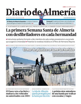 Cover of Diario de Almeria