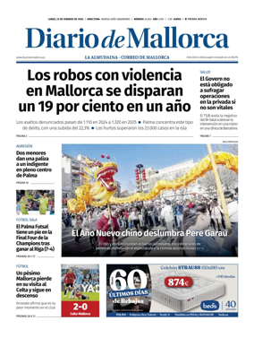 Cover of Diario de Mallorca