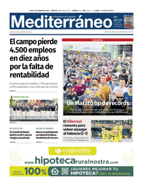 Cover of El Periodico Mediterraneo