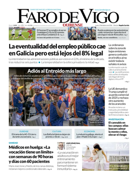 Cover of Faro de Vigo (Ourense)