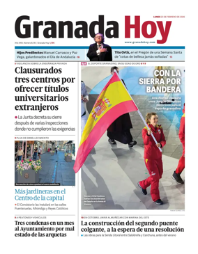 Cover of Granada Hoy