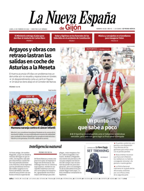 Cover of La Nueva Espana (Gijon)