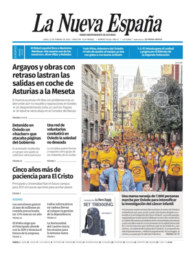 Cover of La Nueva Espana (Oviedo)