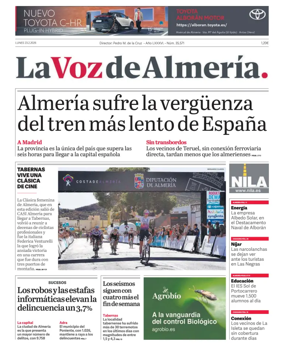Cover of La Voz de Almeria