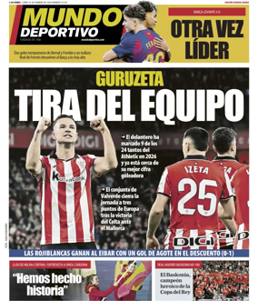 Cover of Mundo Deportivo (Bizkaia-Araba)
