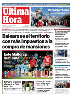 Cover of Ultima Hora