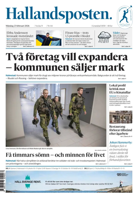 Cover of Hallandsposten