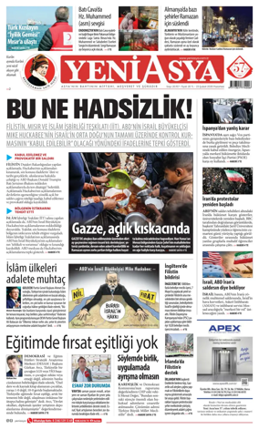 Cover of Yeni Asya