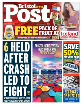 Cover of Bristol Post